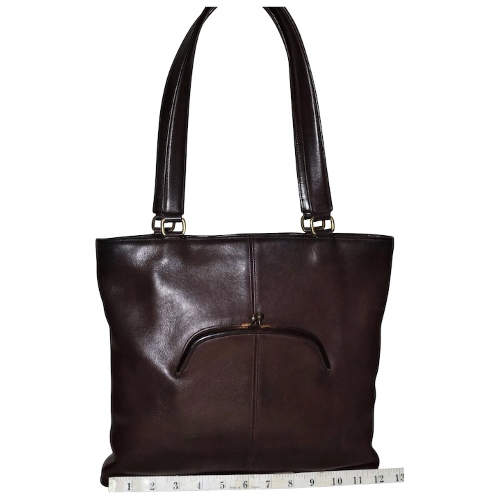 Vintage Coach, Slim Kisslock Tote